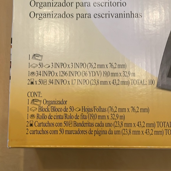 Post-it Desktop Organizer (NWOT) - Picture 2 of 3